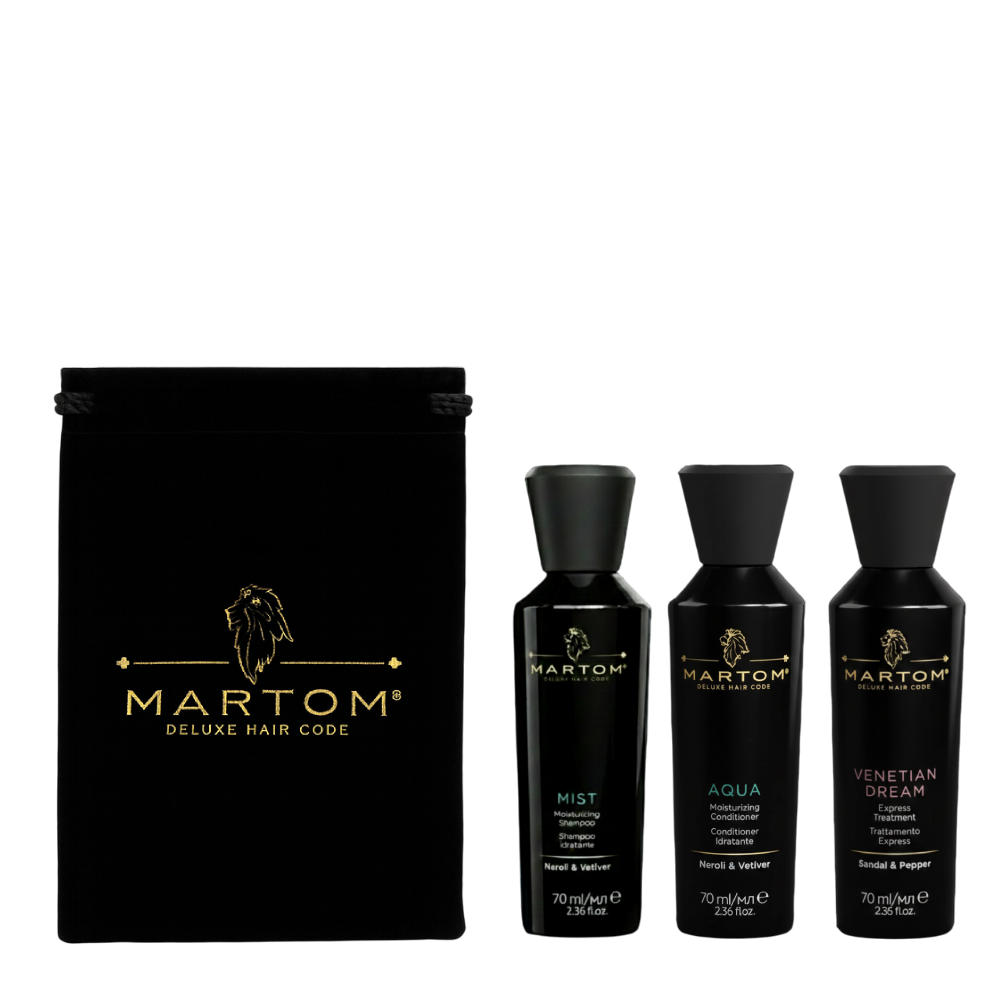 MARTOM Moisture mini kit - Набір мініатюр для зволоження волосся MARTOM Moisture mini kit - Набір мініатюр для зволоження волосся